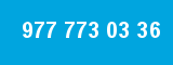 977 773 03 36 977 773 03 36